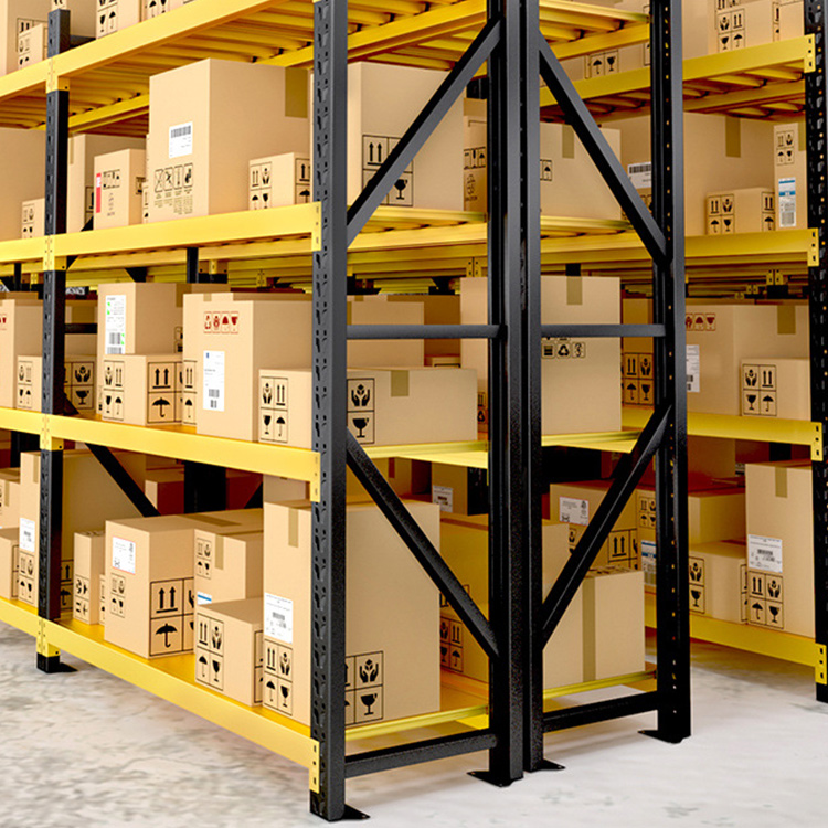 Medium Duty Adjustable Steel Metal Boltless Shelving Warehouse Storage Racks