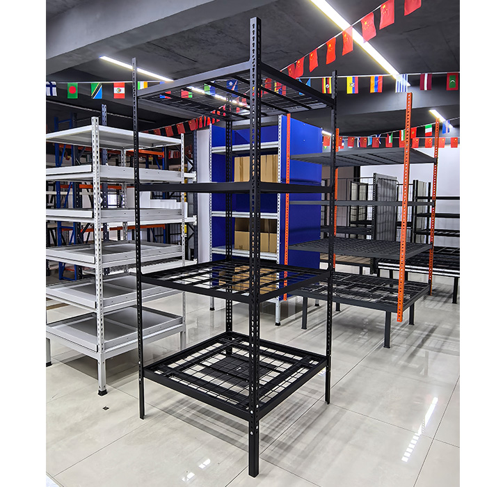 Heavy-Duty Mobile AGV Shelf Rack System Industrial Wire Racking for Warehouse Storage