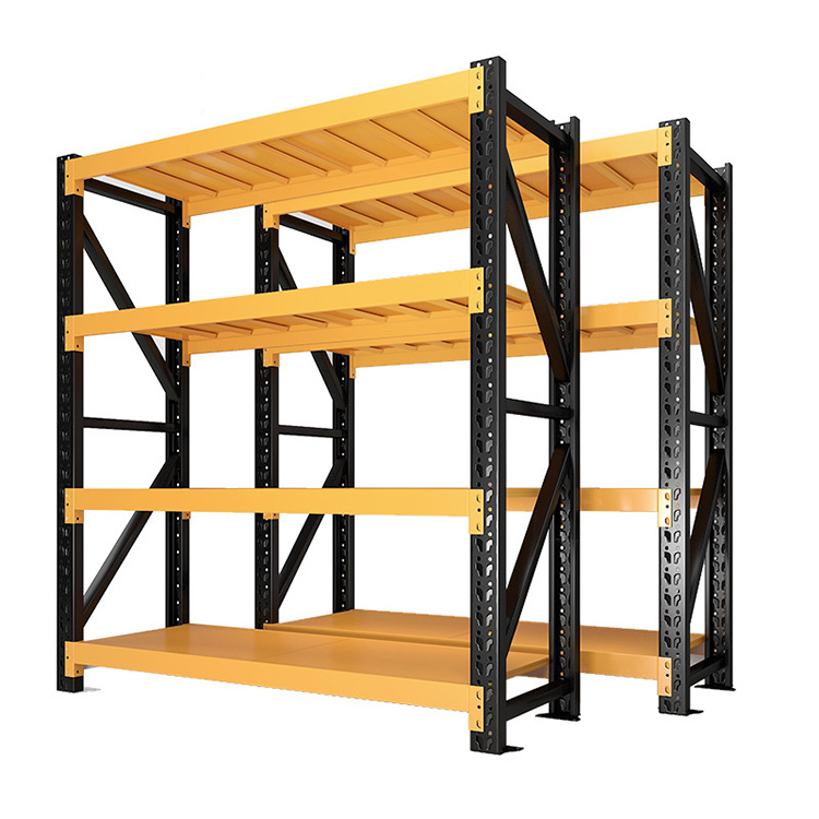 Medium Duty Adjustable Steel Metal Boltless Shelving Warehouse Storage Racks