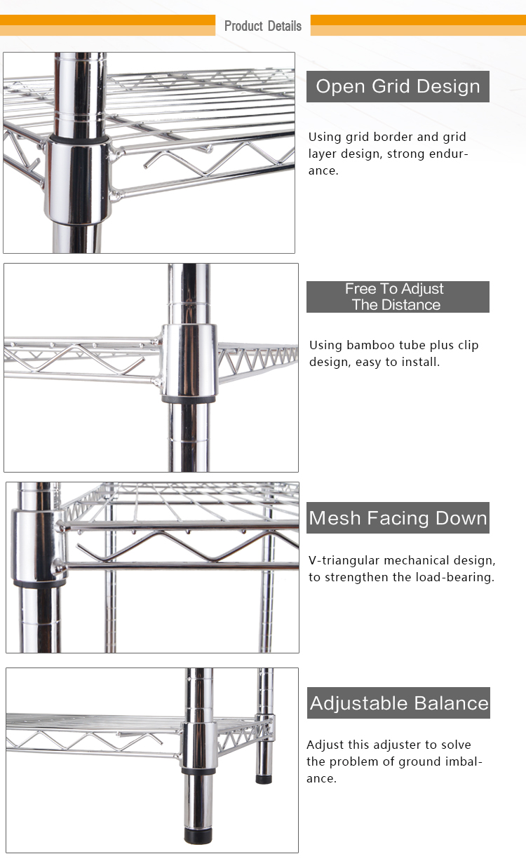 Detailed Features of 5 Tier Storage Shelves