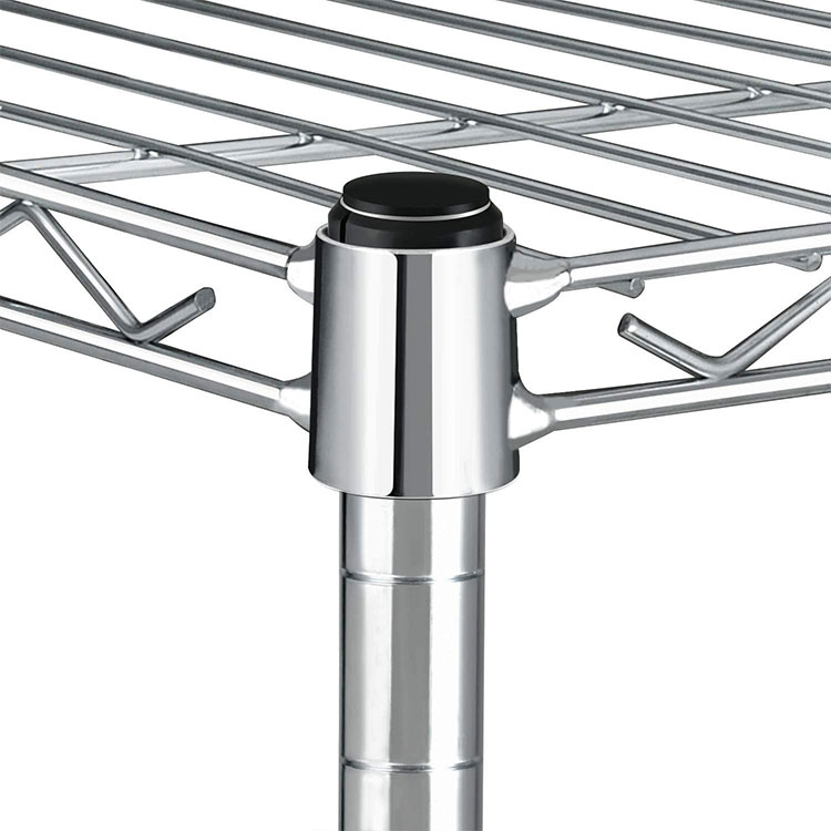 Chrome 3 Tiers Kitchen Combined Storage Rack Shelf Rack Wire Shelving for Sale