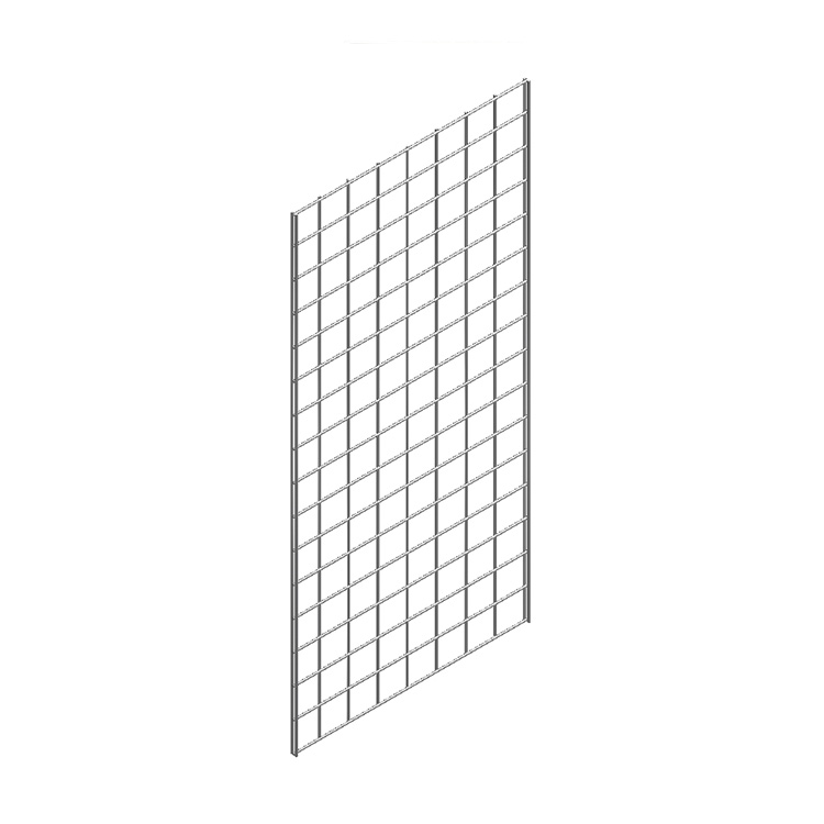 AMJ 2' X 8'  Commercial Metal Wire Mesh Display Gridwall Panel for Clothes