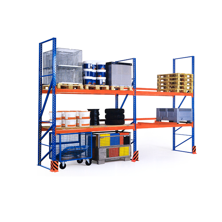 Cold Rolled Heavy Duty 800Kg Storage Steel Shelves Systems Metal Racks for Industrial Warehouse
