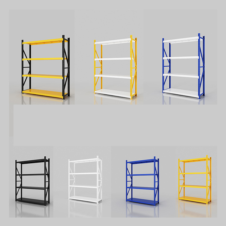 Medium Duty Metal Boltless Warehouse Rack Storage Shelves Racking System