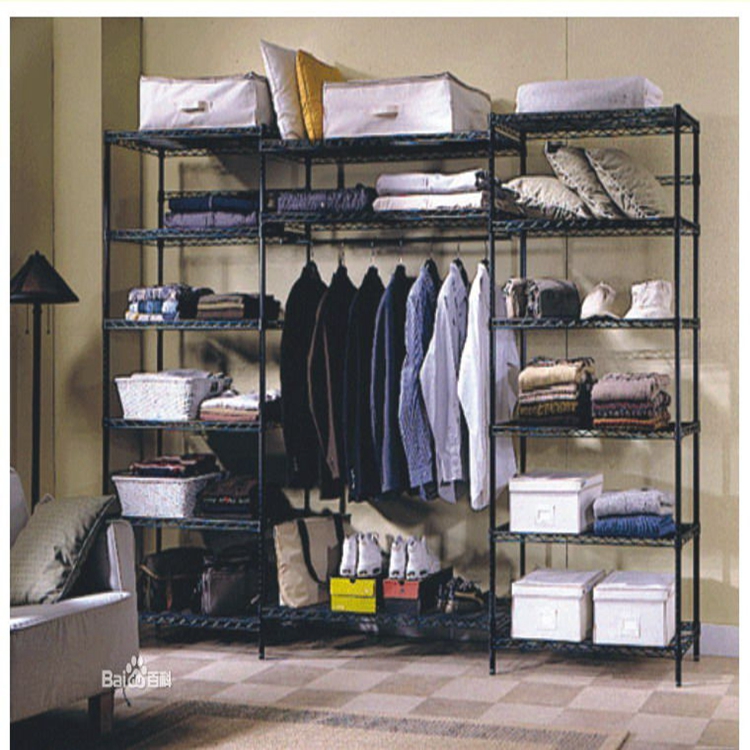 AMJ Factory Directly Metal Green Nsf Approval Epoxy 4 Tier Storage Wire Shelf Shelving