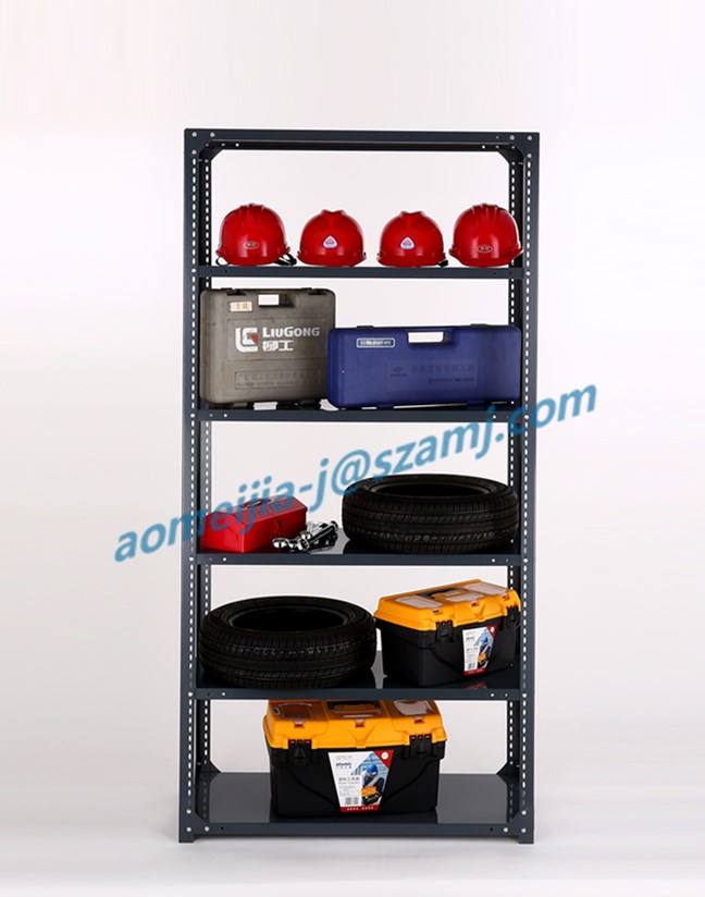 Six Tier Durable Storage Tool Heavy Duty Rivet Rack Boltless Shelving