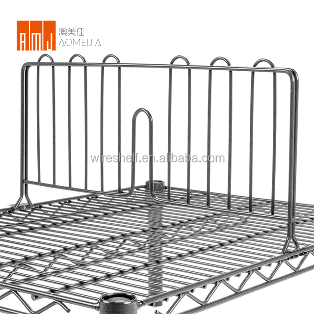 Chrome Wire Shelf Dividers