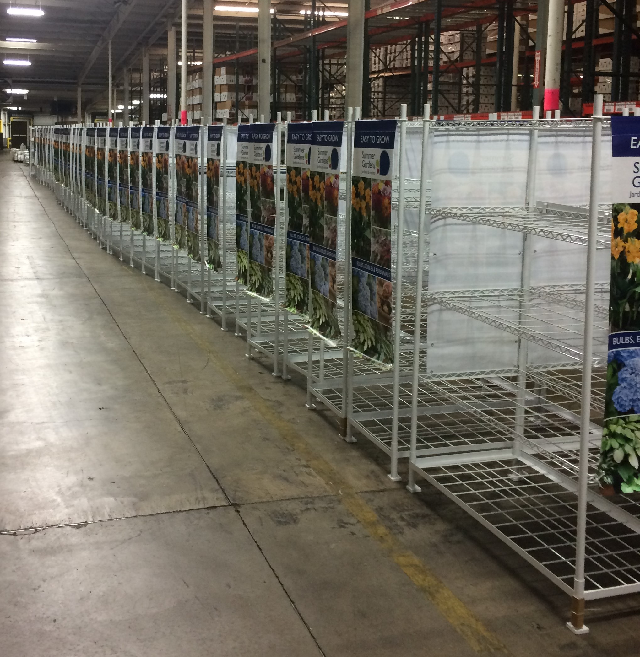 Metal Hydroponics Growing System Vertical Grow Rack for Plant