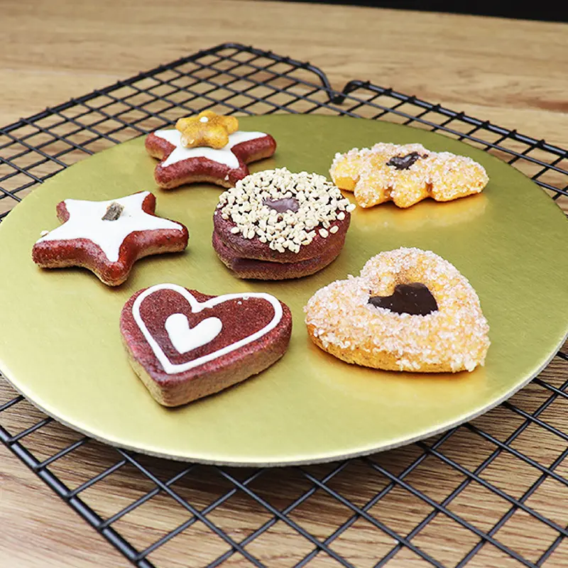 Wholesale Customizable Size Golden Cake Board Suppliers, Factory