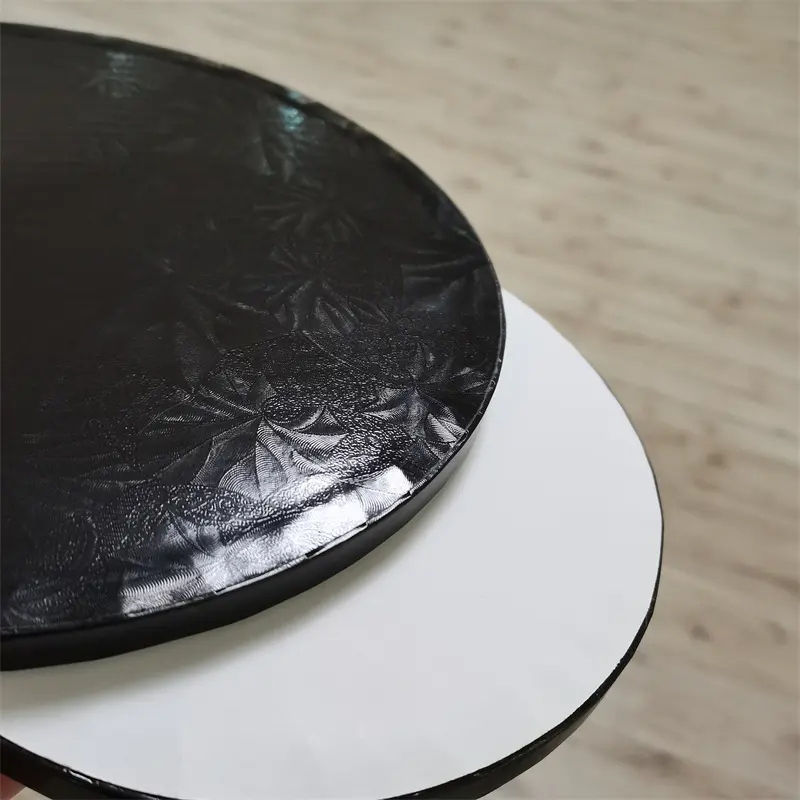 Wholesale Black Grape Pattern Corrugated Cake Board