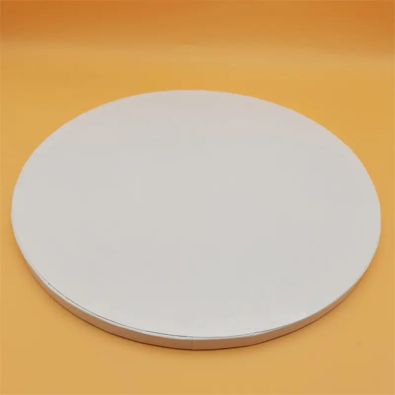 Wholesale Food Grade Round White Corrugated Cake Drum Board Manufacturer, Factory
