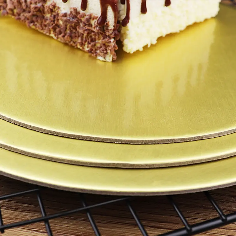 Wholesale Customizable Size Golden Cake Board Suppliers, Factory
