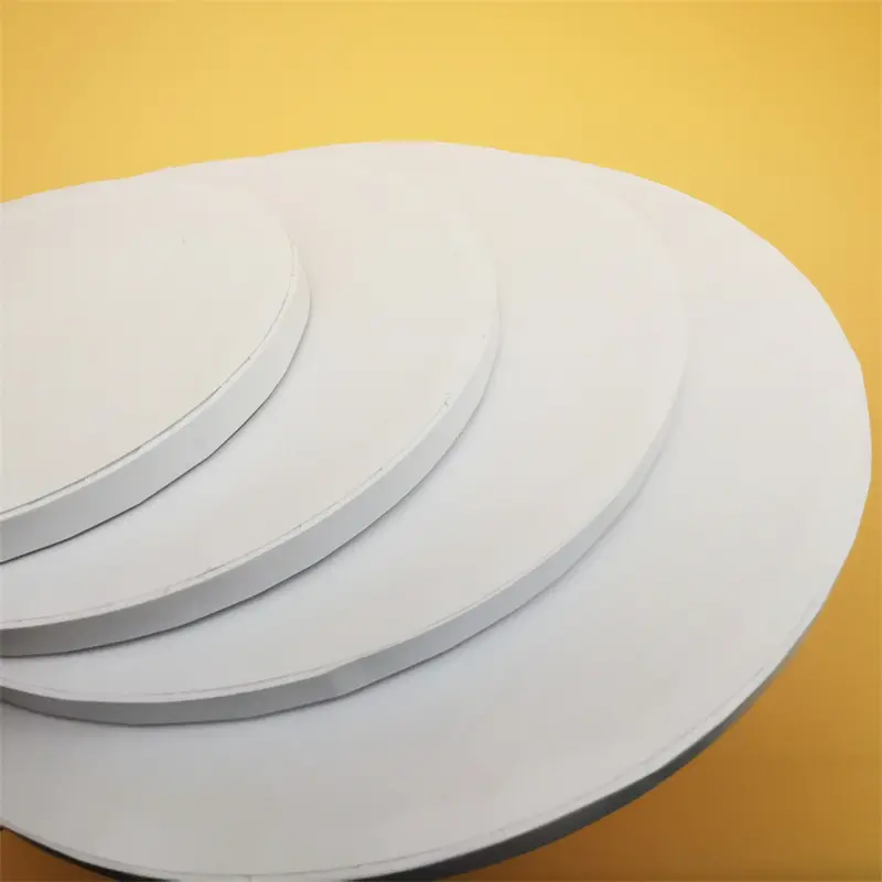 Wholesale Food Grade Round White Corrugated Cake Drum Board Manufacturer, Factory
