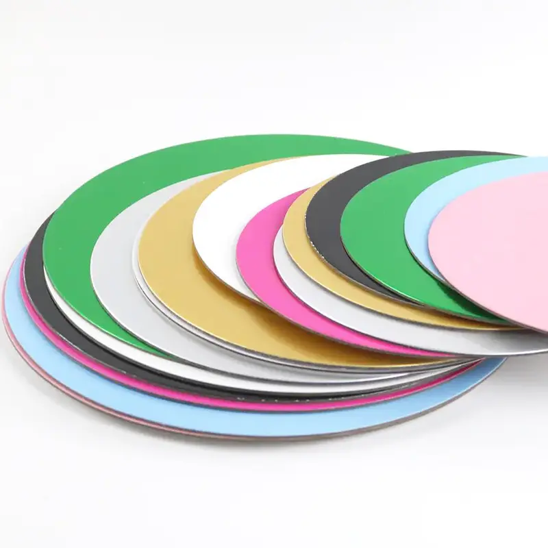 China High Quality Colorfull Round Cardboard Cake Board Paper Plate for Baking Shops Suppliers, Factories