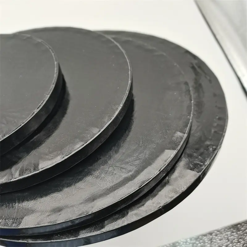 Wholesale Black Grape Pattern Corrugated Cake Board