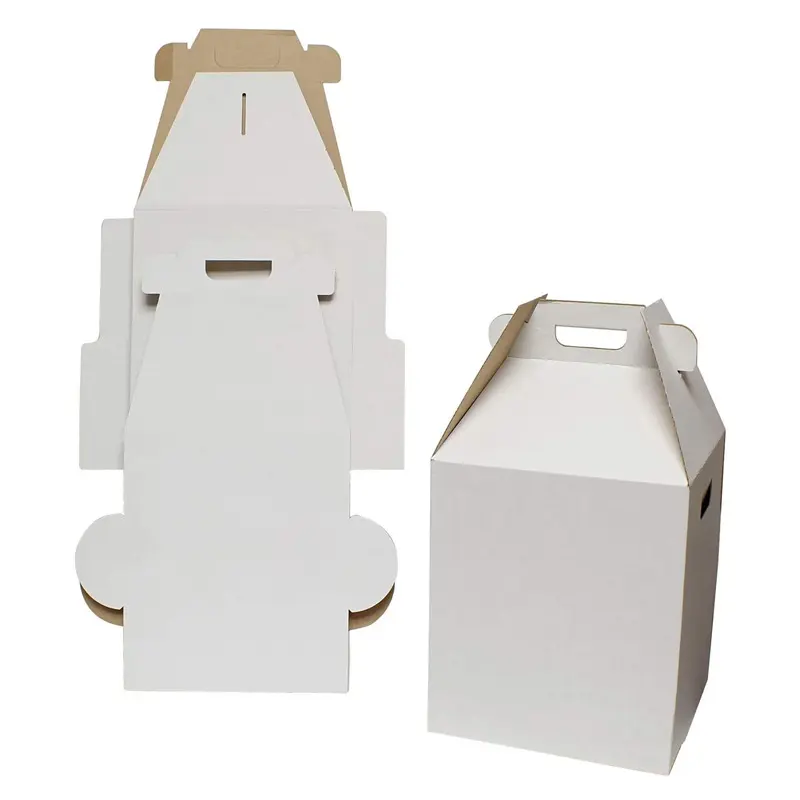 Wholesale Accept custom corrugated cake box for tall big cakes Manufacturers, Factory