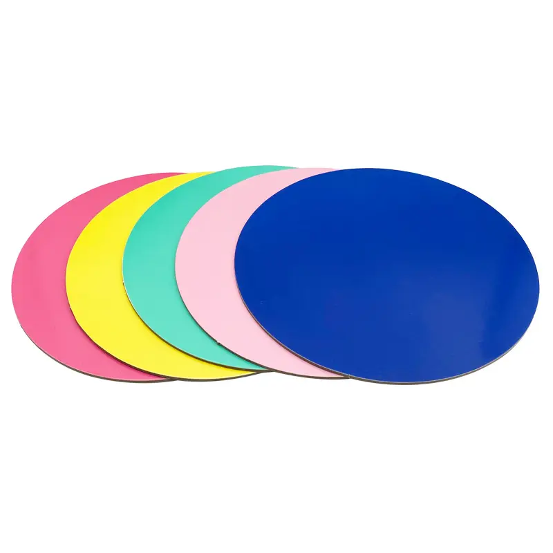 Wholesale 8 inch 10 inch 12 inch Colorful Cake Boards Round Cardboard Cake Plates for Decorating Manufacturers, Suppliers