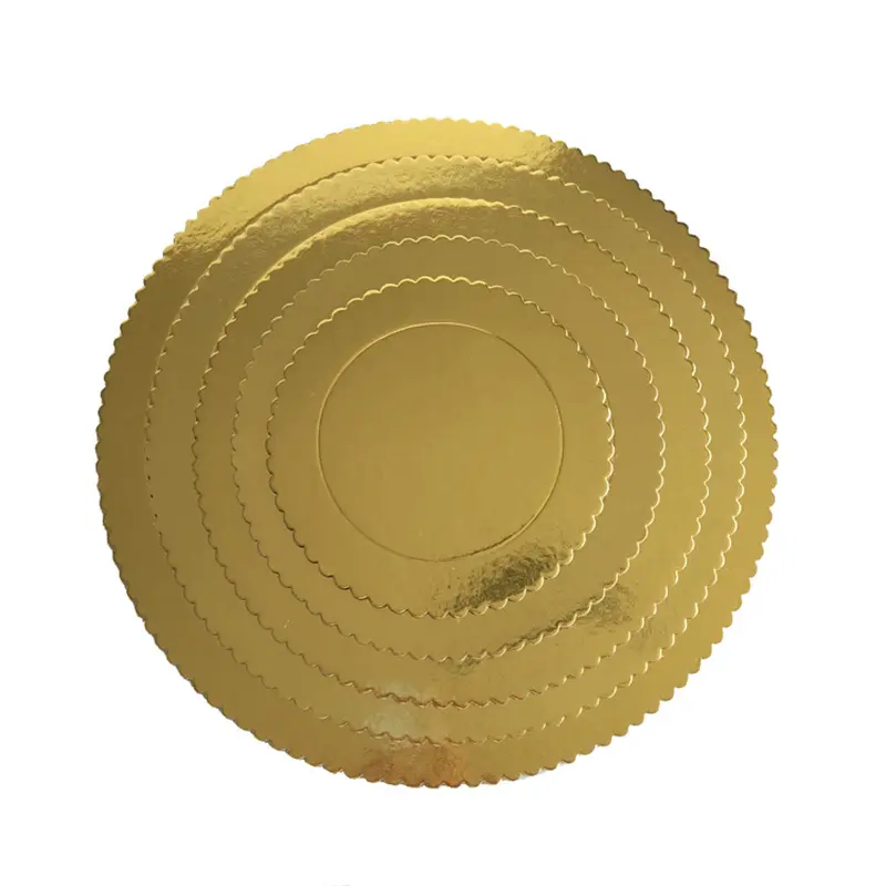 China Vibrant Round Cupcake & Cake Stands Disposable Greaseproof Cardboard Party Serving Boards Manufacturer, Supplier