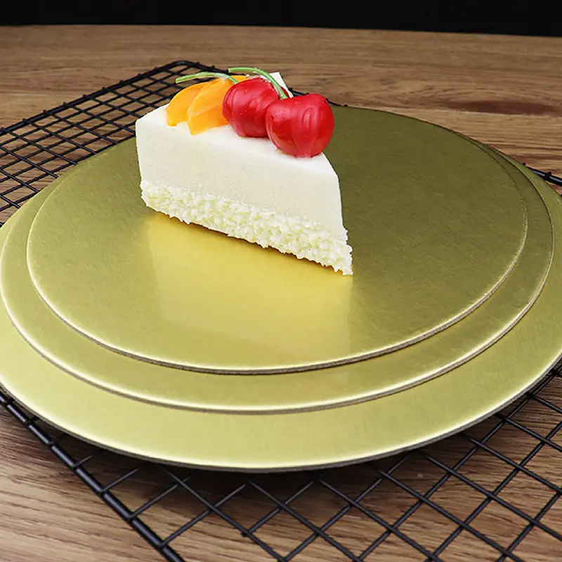 Wholesale Customizable Size Golden Cake Board Suppliers, Factory
