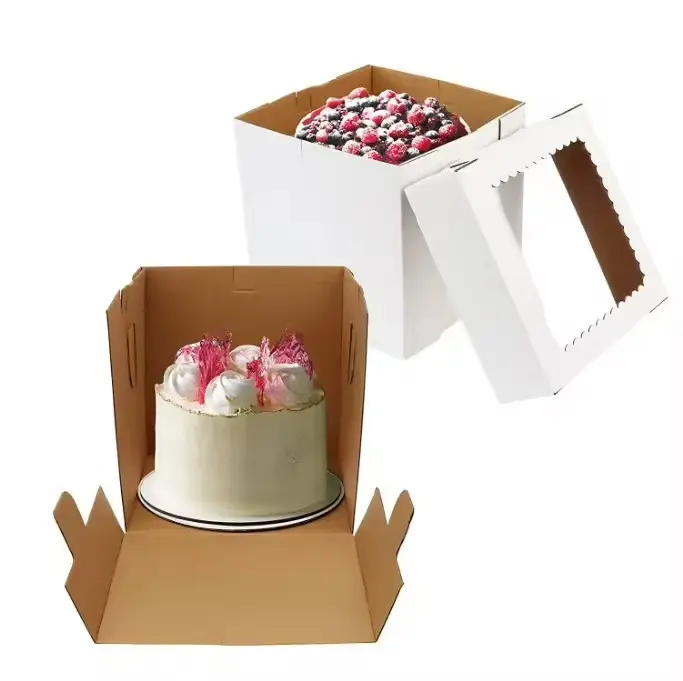 Wholesale Environmental protection degradeable Corrugated Cake box Manufacturer, Suppliers