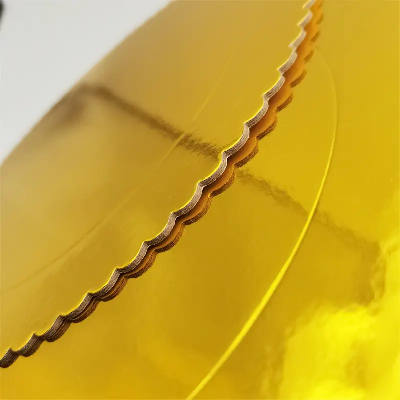 China Customizable Round Cake Cardboards Waterproof & Grease Resistant Paper Plates for Bakers Manufacturer, Suppliers