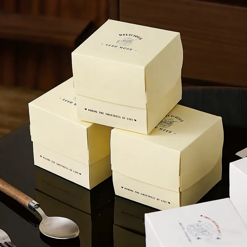 China Customizable Size and Color Cake Box Supplier, Suppliers