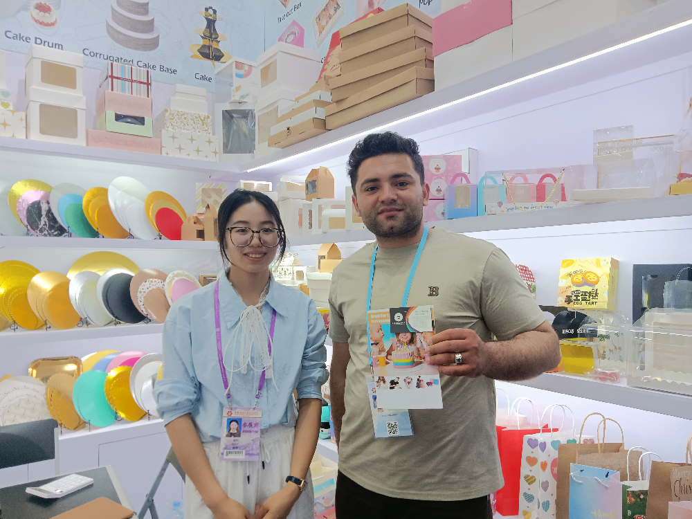 Aotong exhibition booth at international fair