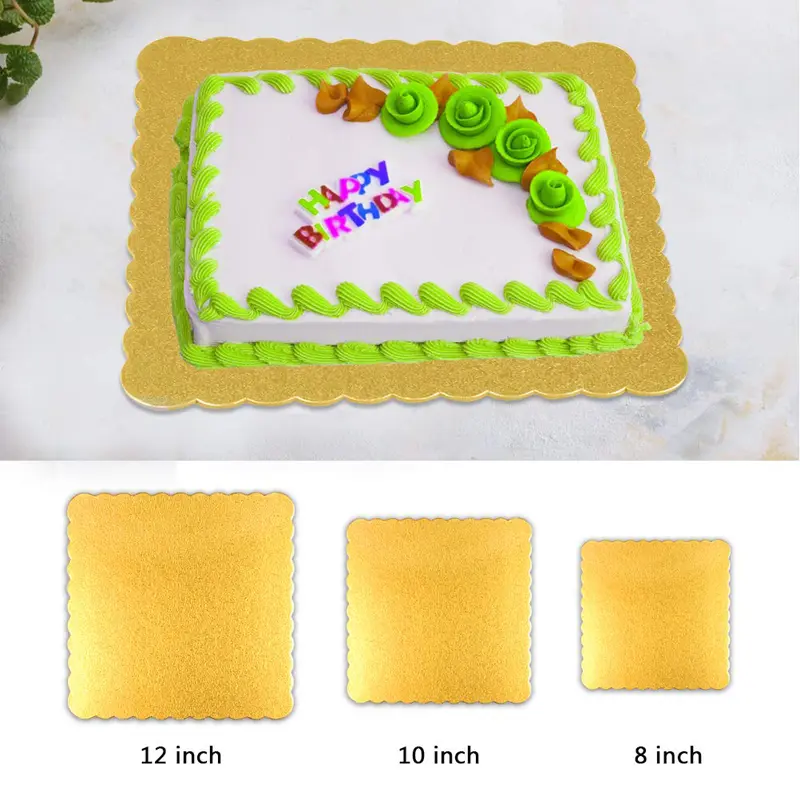 China Set of 50 Colorful Cake Boards Bulk Round Cardboard Baking Sheets for Wedding Cakes & Cookies Suppliers, Factories