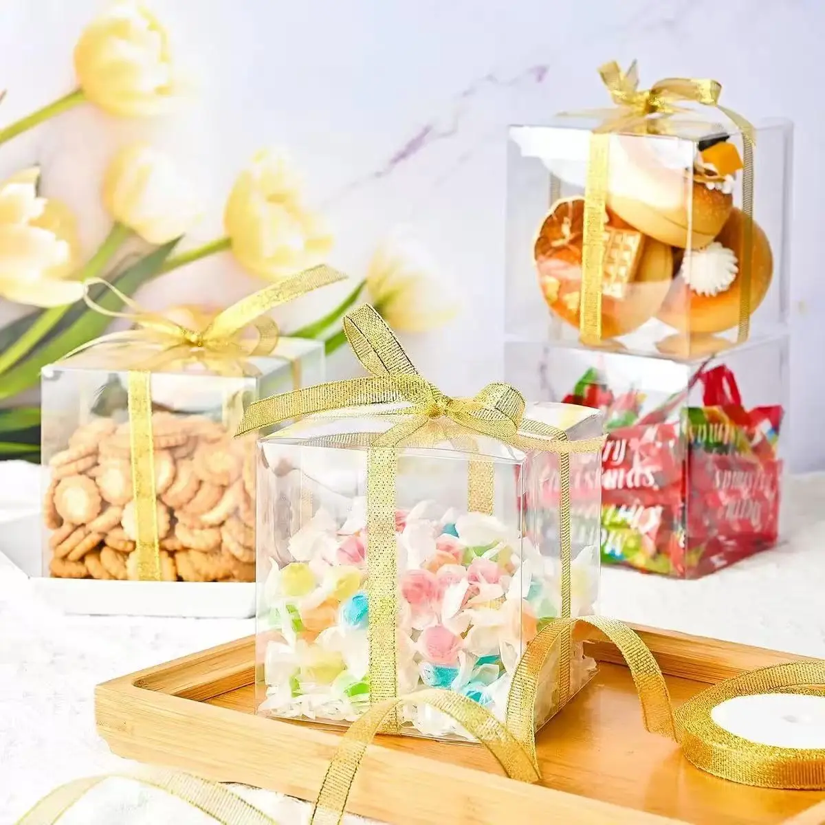 China Transparent PET Plastic Candy-Box Suppliers, Factories