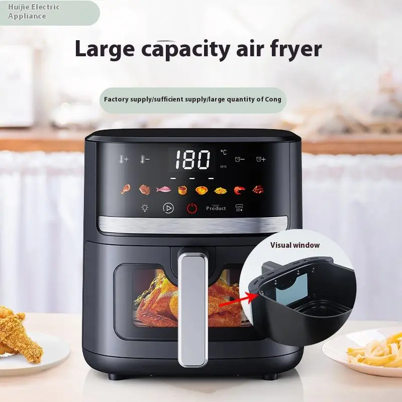 China 5.5L Touch Screen Digital Air Fryer - Smart & Multifunctional Suppliers, Factories
