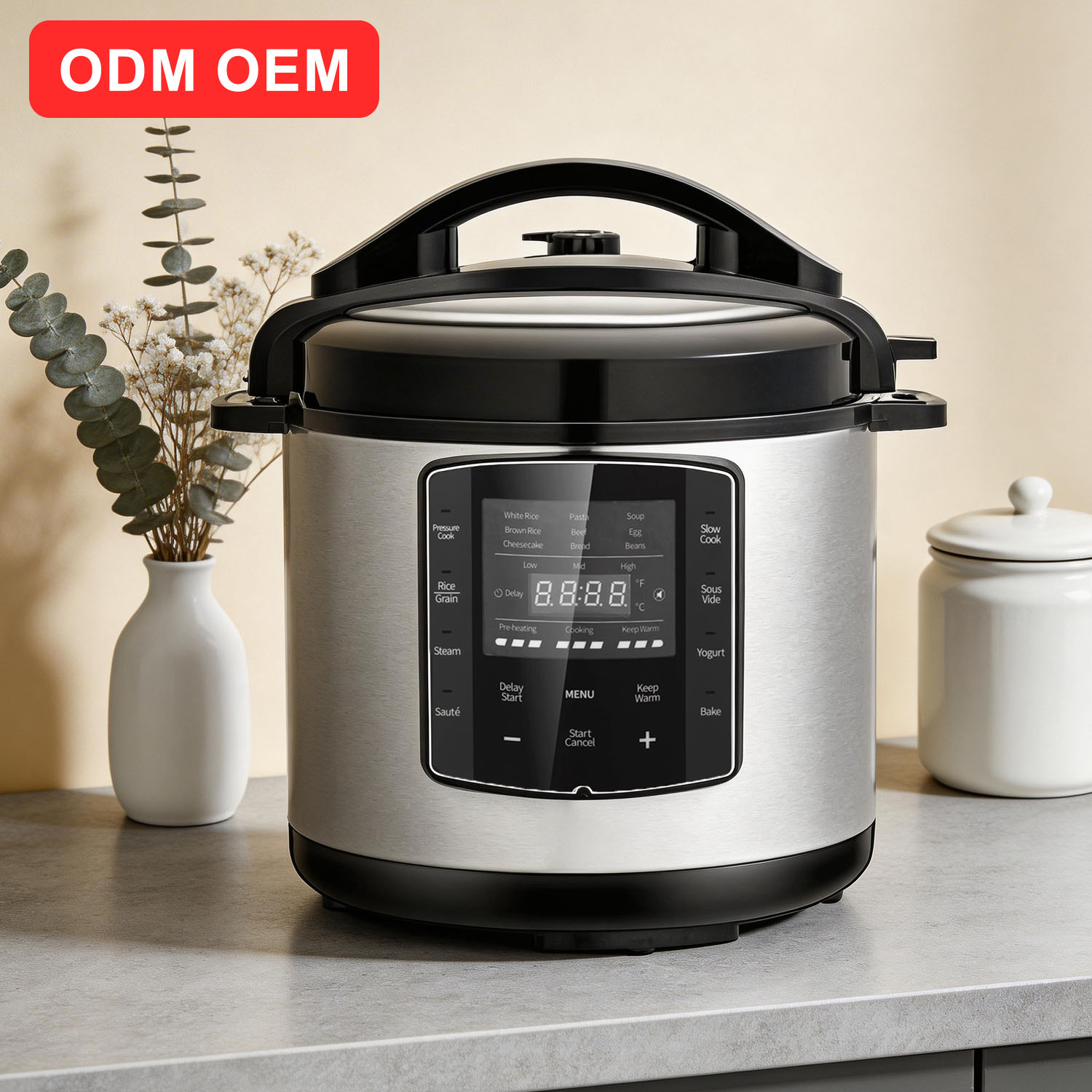 Commercial Electric Pressure Cooker Details 01