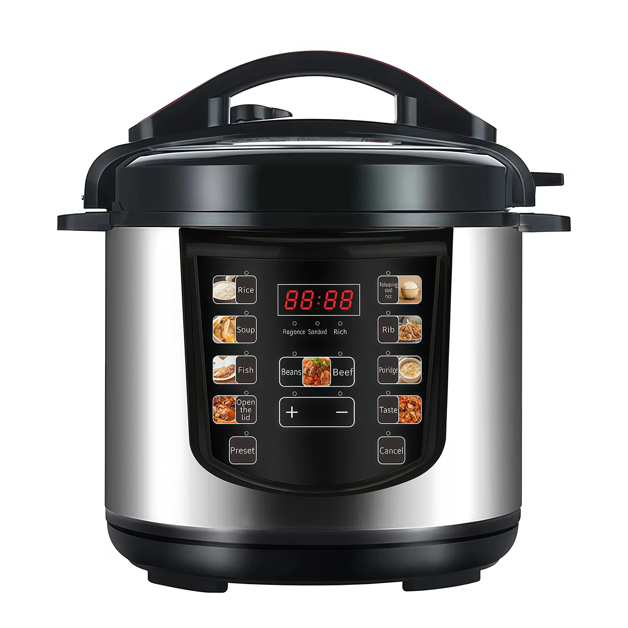 Wholesale Electric Pressure Cooker – 5L/6L 900W/1000W Digital Control Stainless Steel 110-240V Supplier, Factories