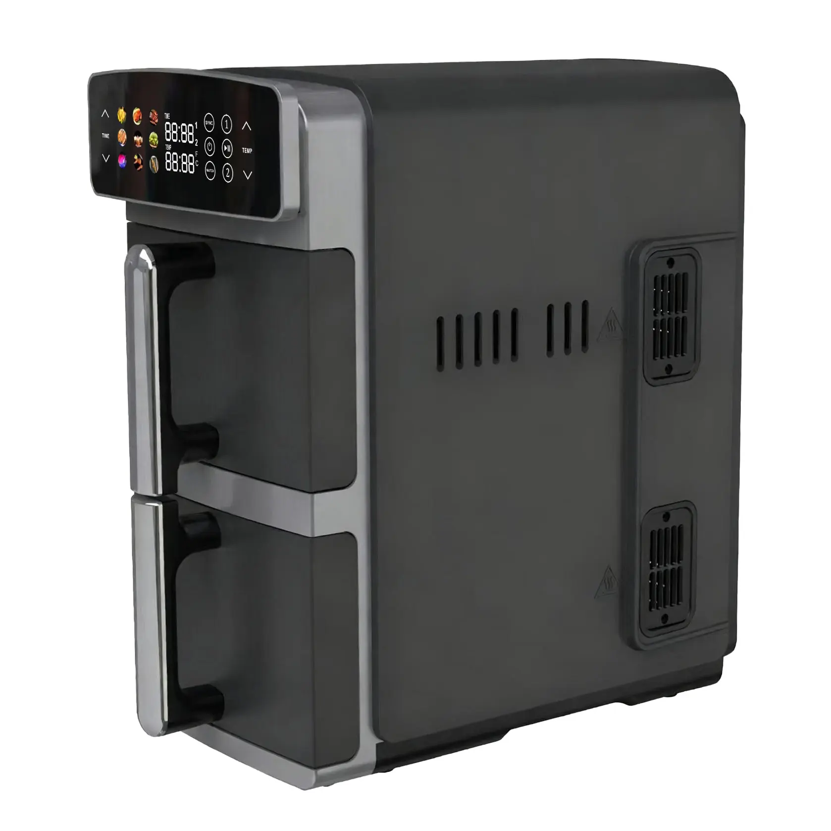 Wholesale Dual Stack Air Fryer 5.5L plus 5.5L Double Basket 2800W Touch Screen OEM ODM Manufacturer, Factories