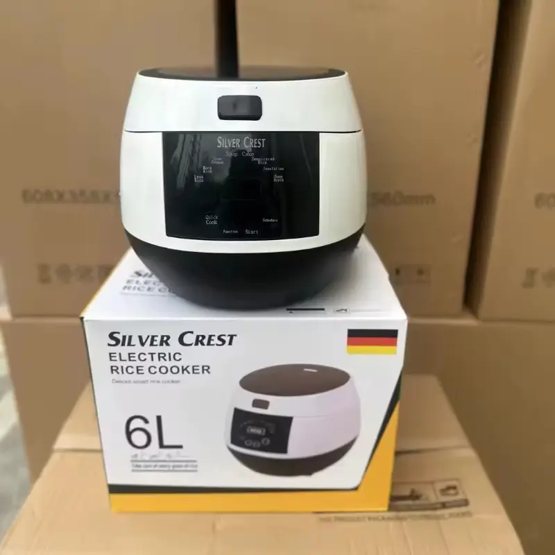Wholesale 6L Smart Multi-function Automatic Electric Digital Keep Warm crest Rice Cooker Support Customization Factories, Factory