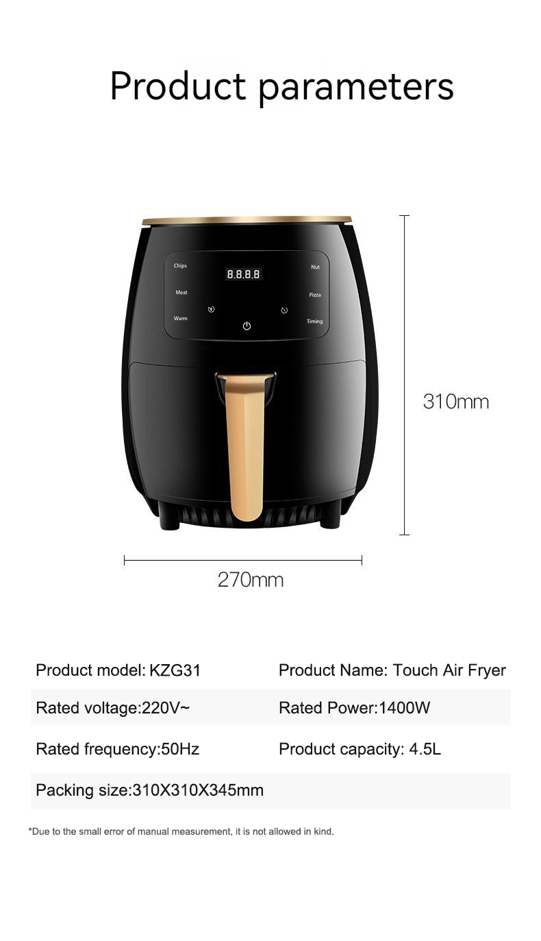 Smart Air Fryer Detail 6