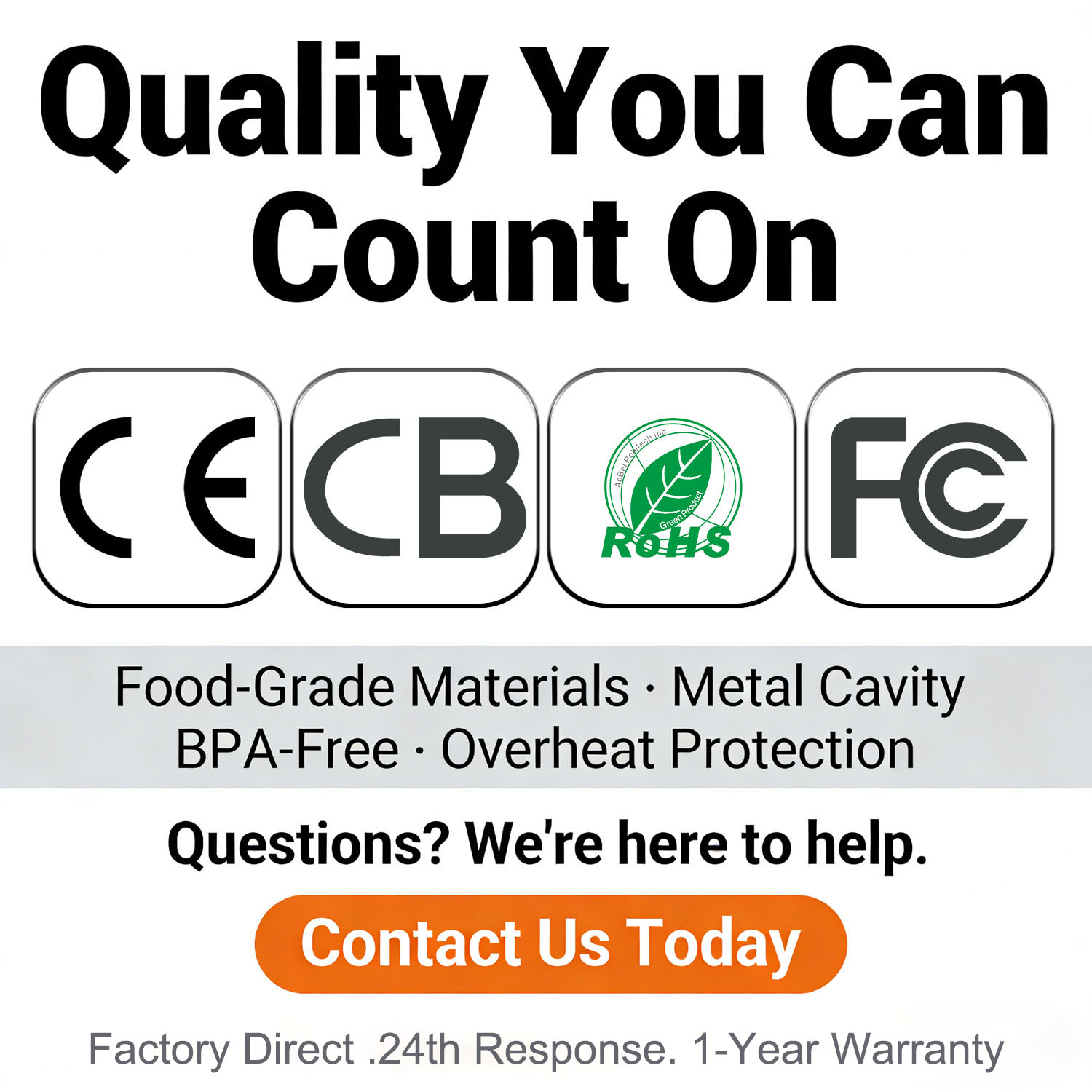 Quality Certifications and Compliance Standards
