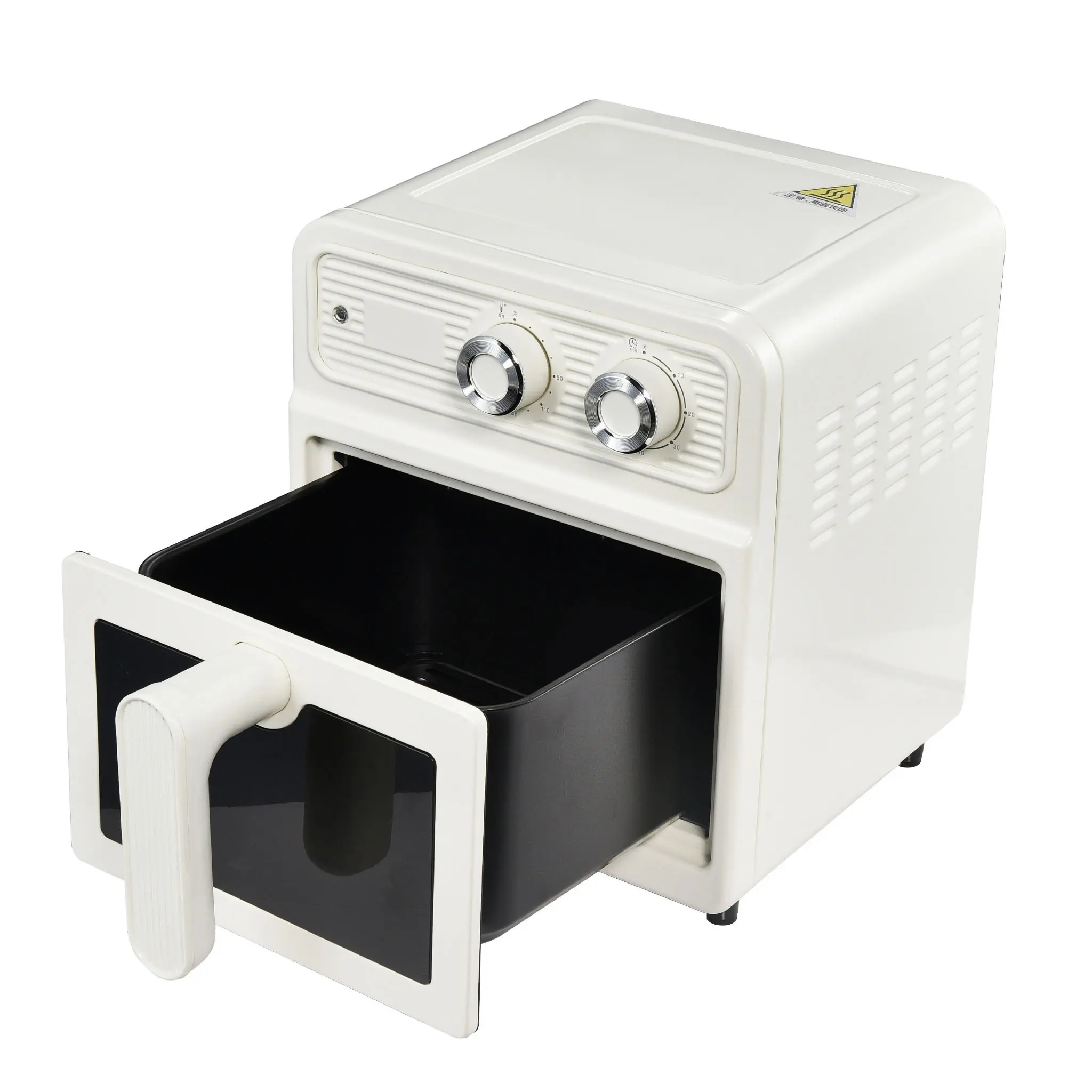 Wholesale 6L Pure Metal Air Fryer | No Plastic Smell | Viewing Window | Model K60G | Apexdura OEM/ODM Suppliers, Supplier