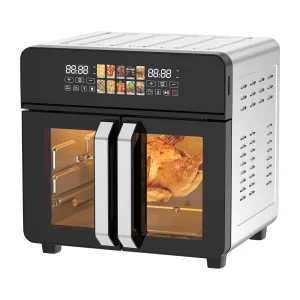 Wholesale 23L Dual Air Fryer Pizza Oven Sync Function
