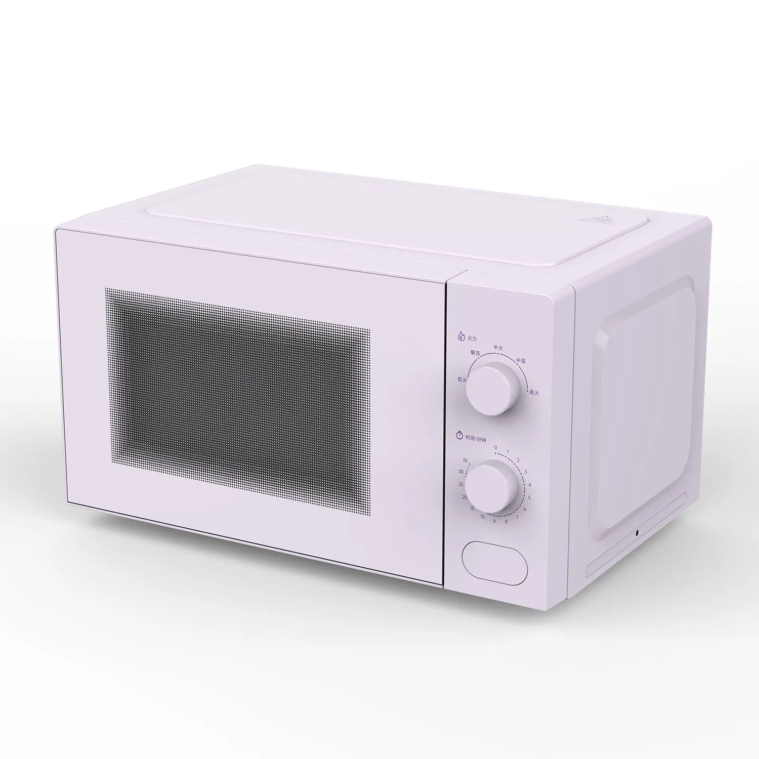China 20L Microwave Oven Mechanical Dual Knob 700W Output 360 Turntable Manufacturer, Factory