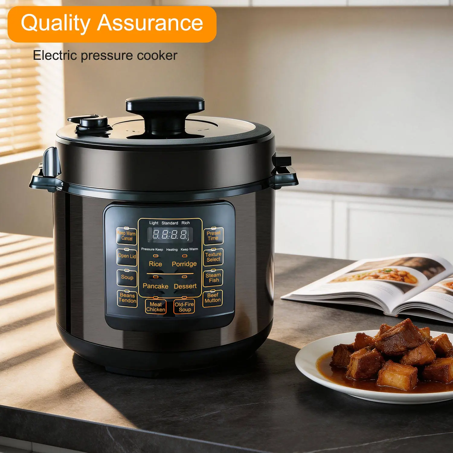 Wholesale Electric Pressure Cooker 6L OEM ODM Custom Manufacturer Factory Direct Manufacturer, Factory