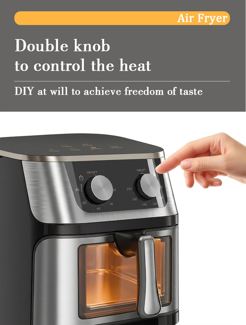 8L Air Fryer Non-stick Tray Detail 06