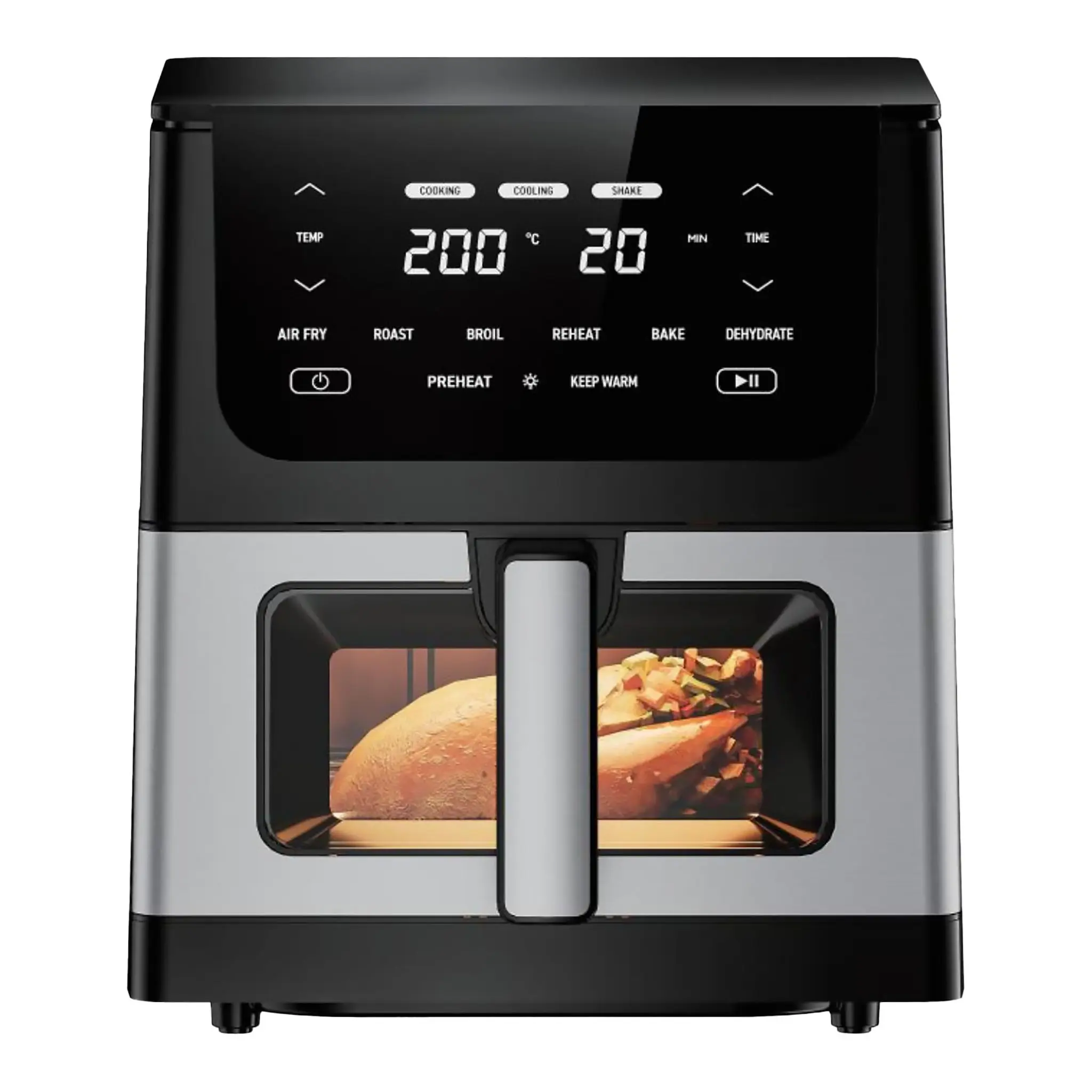 Wholesale 6L & 8L Air Fryer Series | Dual Heating | 1800W | RA681D / RA881D / RA681DSV / RA881DS | Apexdura OEM/ODM Supplier, Factories