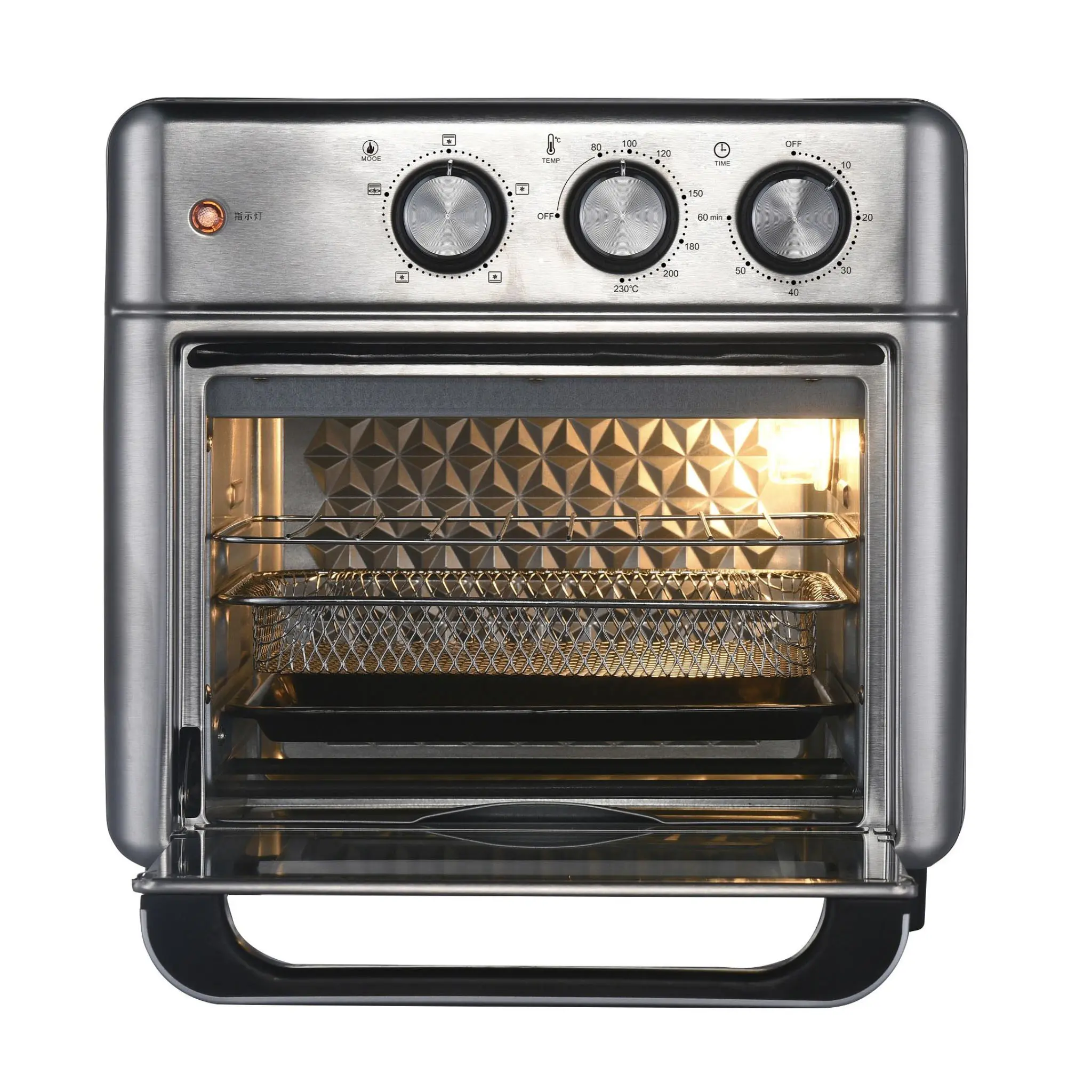 Wholesale 15L Air Fryer Oven | 5 Heating Tubes | 5 Functions | Model ATS-15K1 | Apexdura OEM/ODM Manufacturer, Supplier