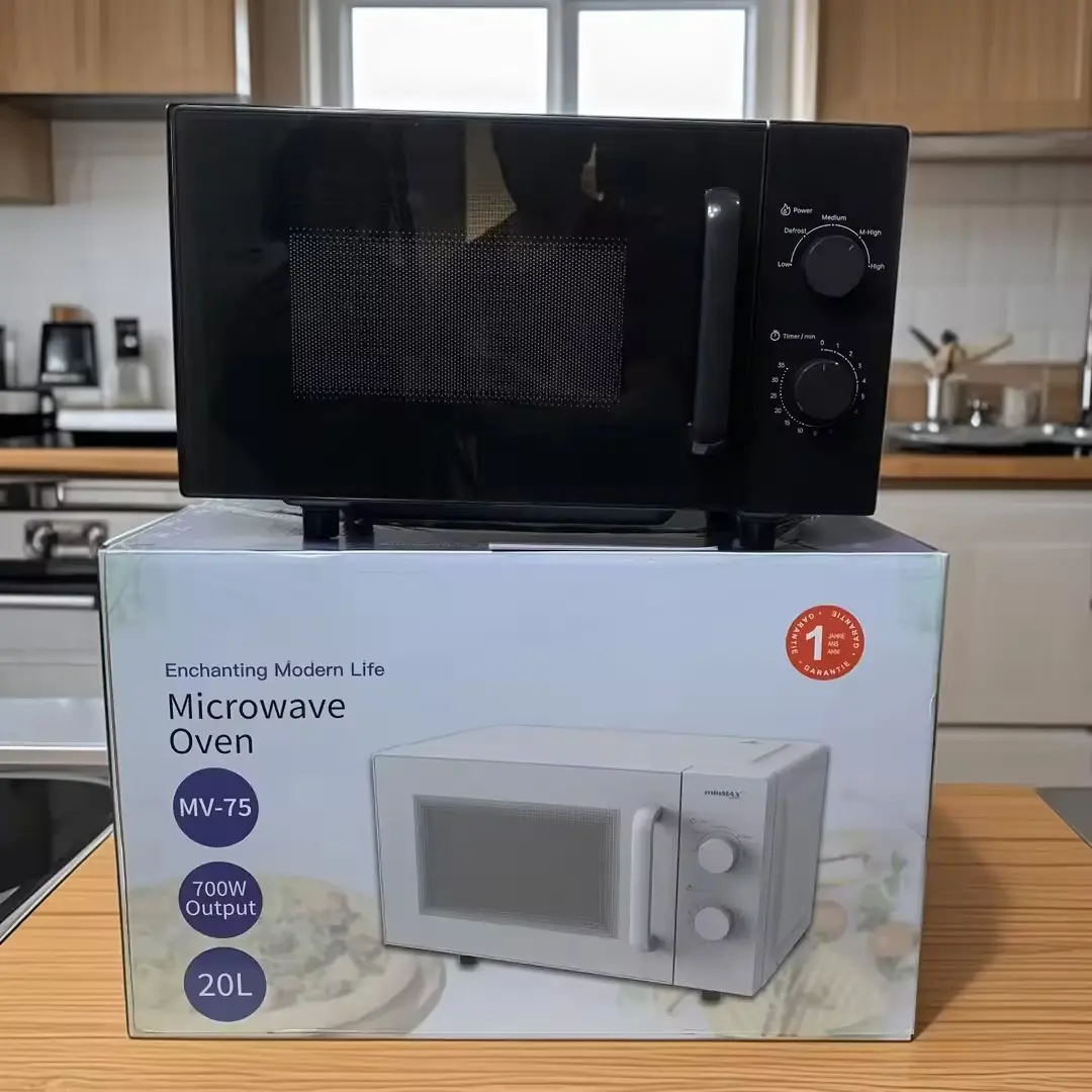 China Wholesale Home 20L Capacity Commercial Black Microwave Oven for Hotel Restaurants Household Suppliers, Supplier
