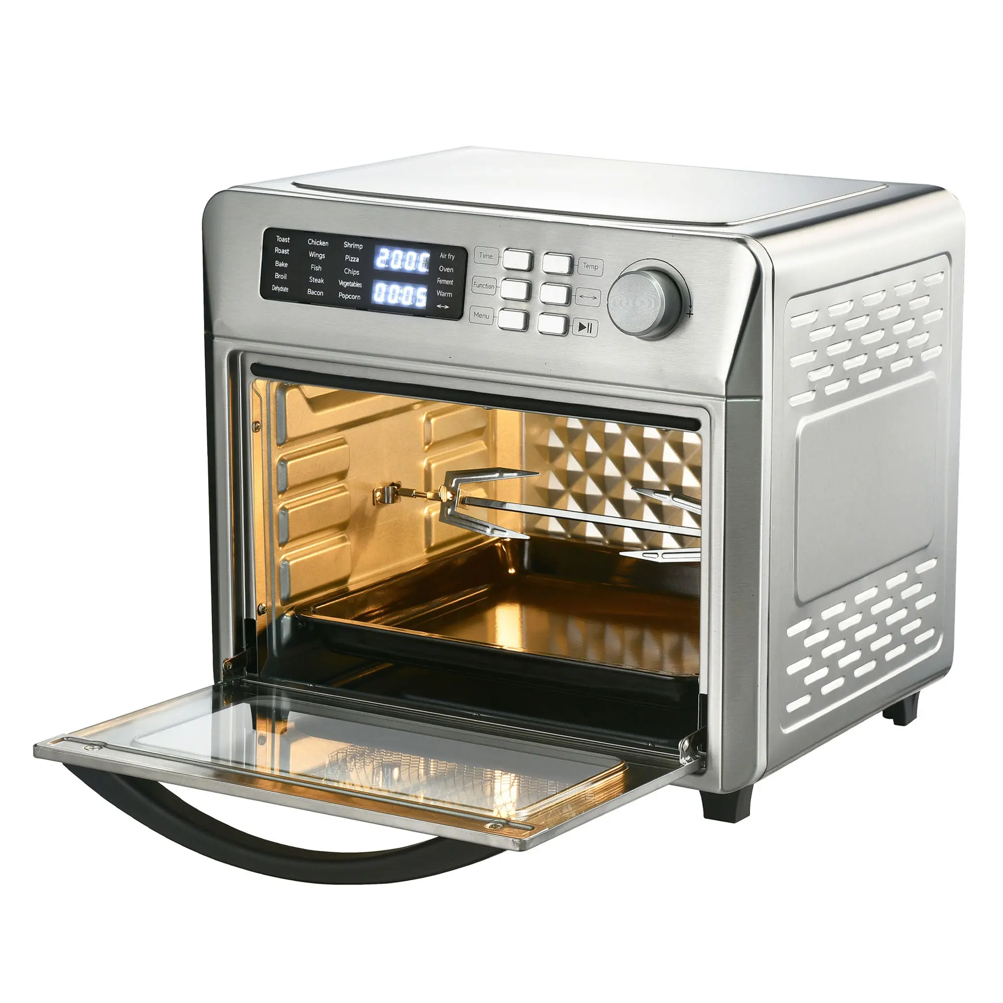 Wholesale 26L Digital Air Fryer Oven | 15 Preset Modes | 6 Heating Tubes | Model ATS-26DK | Apexdura OEM/ODM Suppliers, Factory