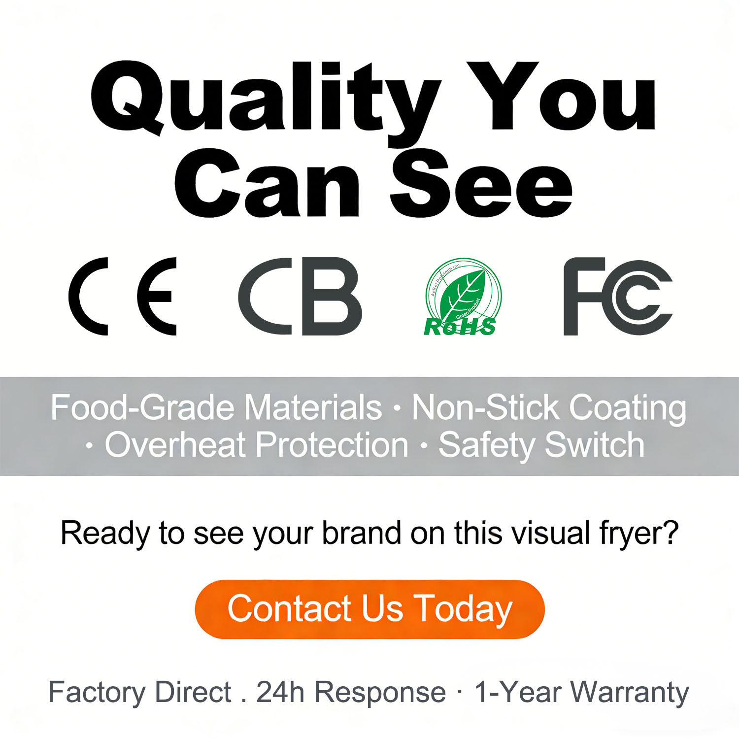 Quality Control and Certification Display