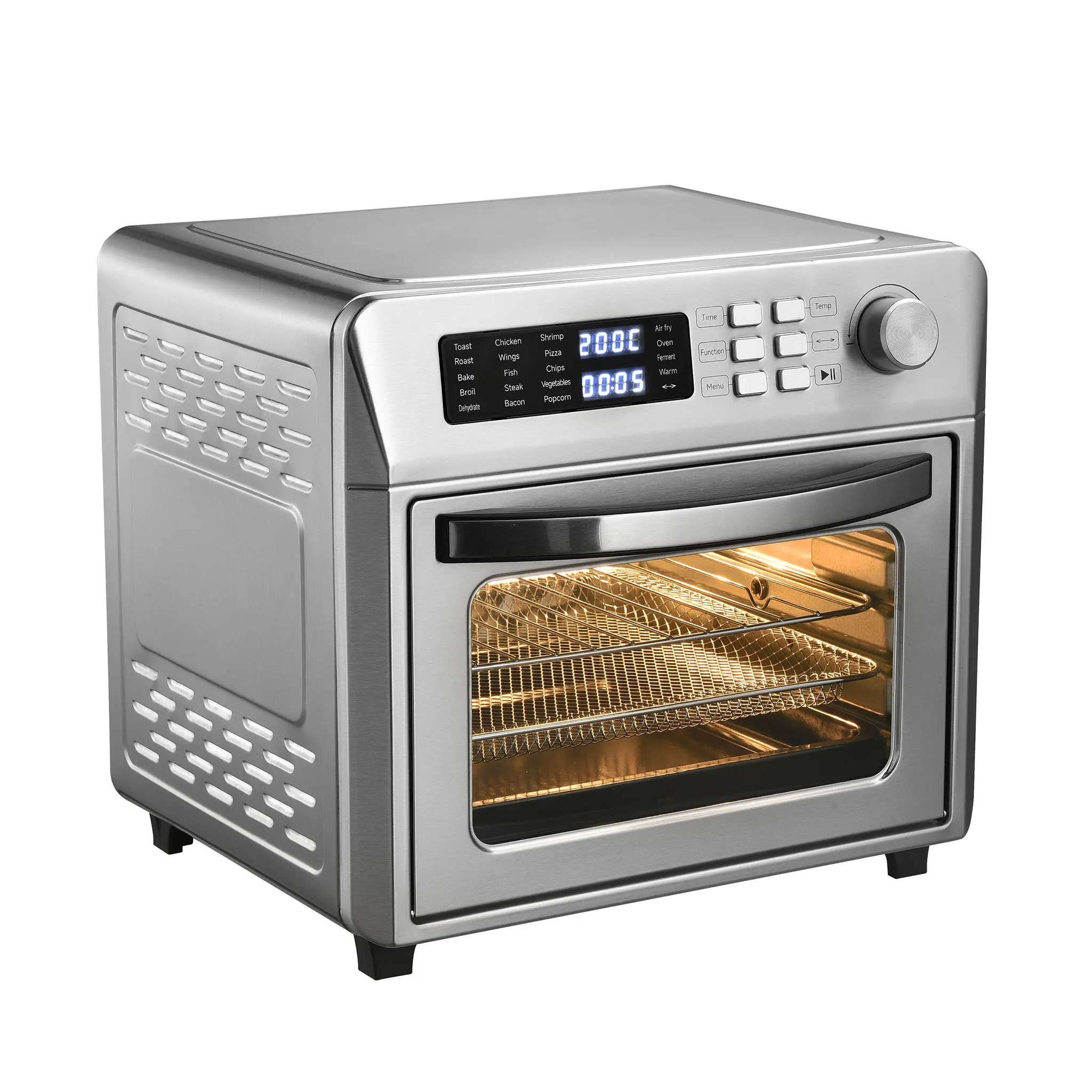 Wholesale 26L Digital Air Fryer Oven | 15 Preset Modes | 6 Heating Tubes | Model ATS-26DK | Apexdura OEM/ODM Suppliers, Factory