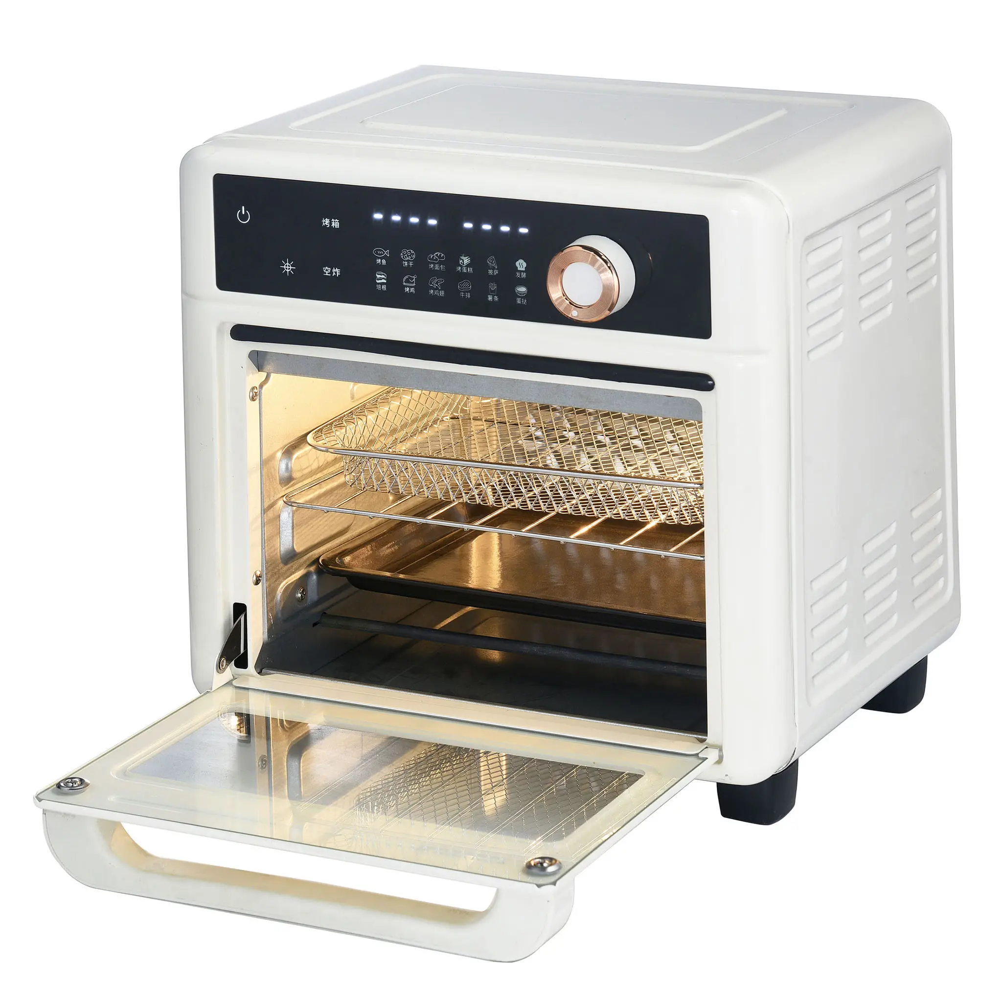 China 15L Digital Air Fryer Oven | 12 Preset Modes | 5 Heating Tubes | Model ATS-15DK | Apexdura OEM/ODM Manufacturers, Manufacturer