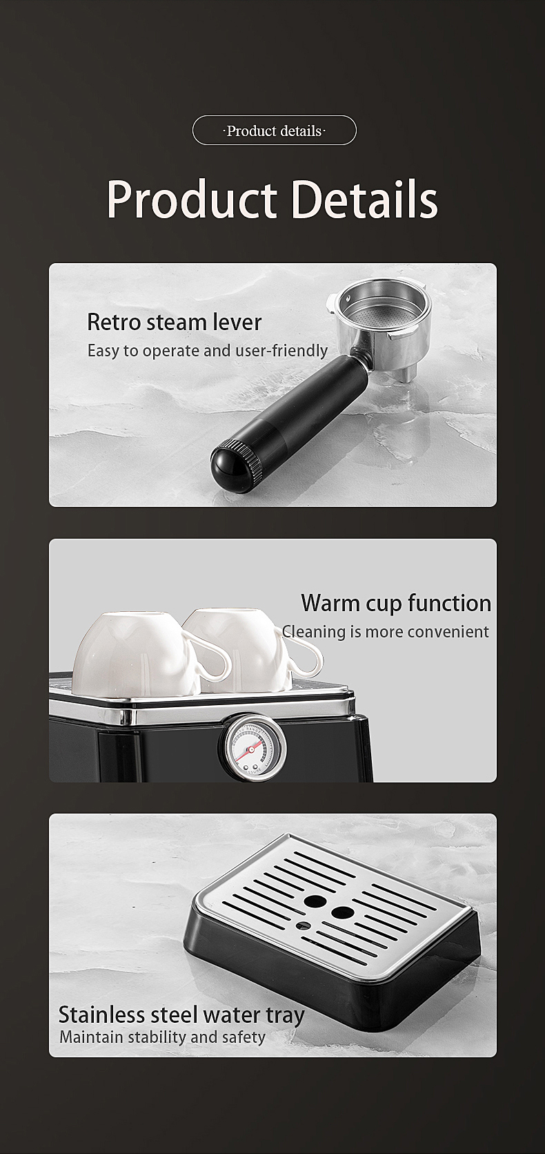 Professional Espresso Machine (7)