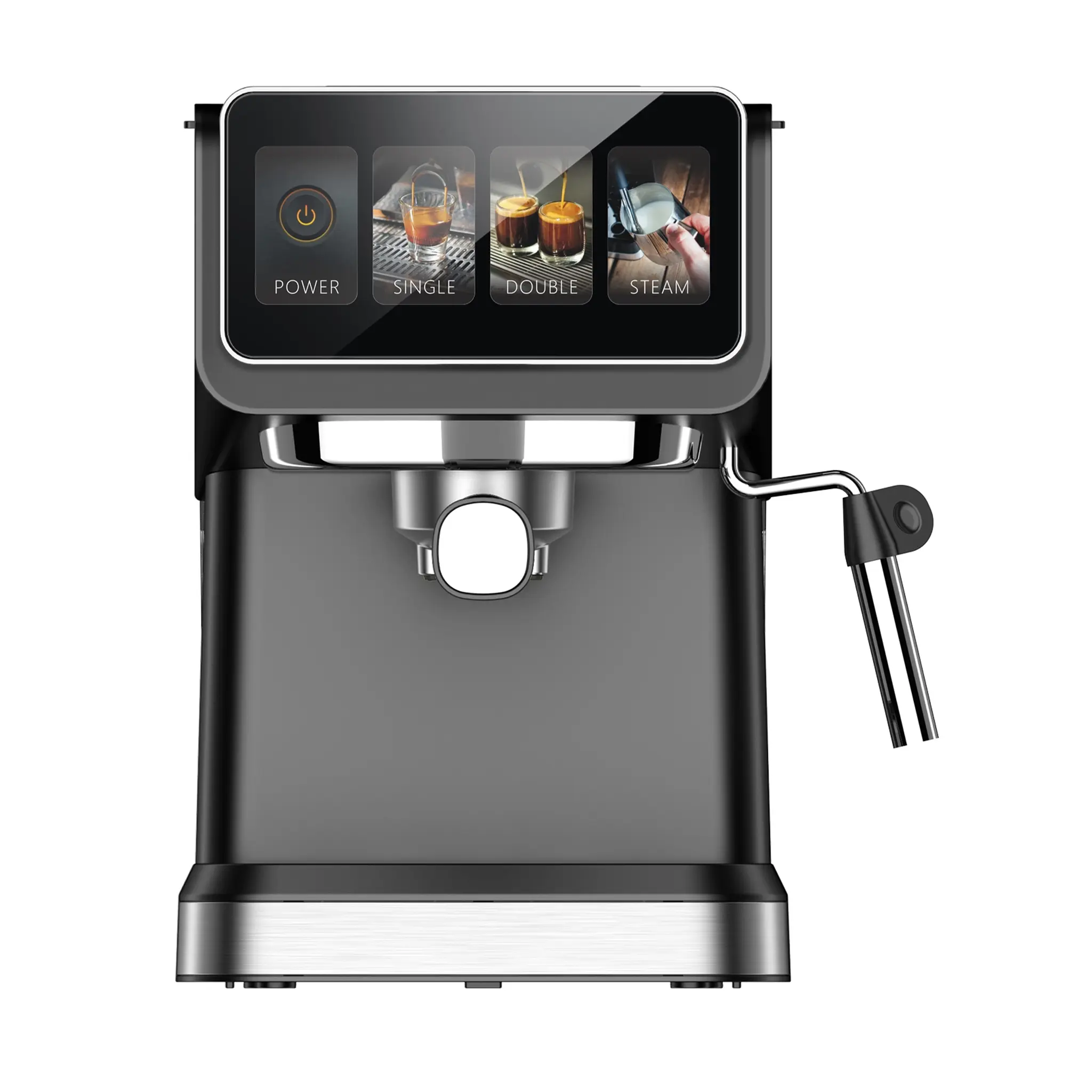 China CM3160 Coffee Machine – 15 Bar 1050W Espresso Cappuccino Soft Touch Control Supplier, Factories